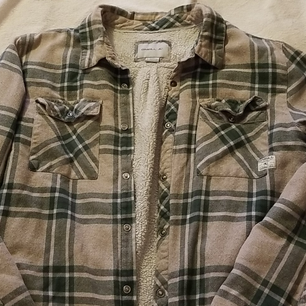 O'Neill Sherpa Lined Flannel Jacket